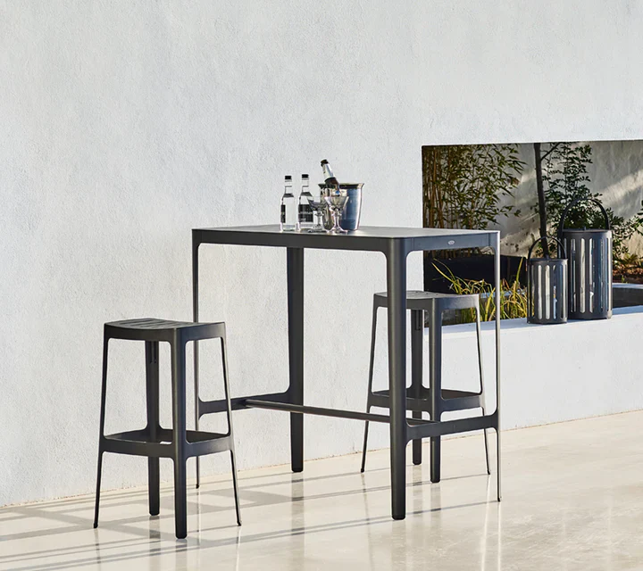 Cane-line Cut Bar Chair Stackable - Image 8