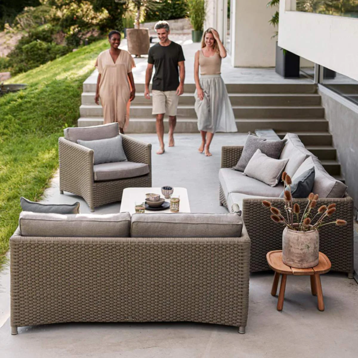 Cane-line Diamond 2-Seater Sofa - Image 9