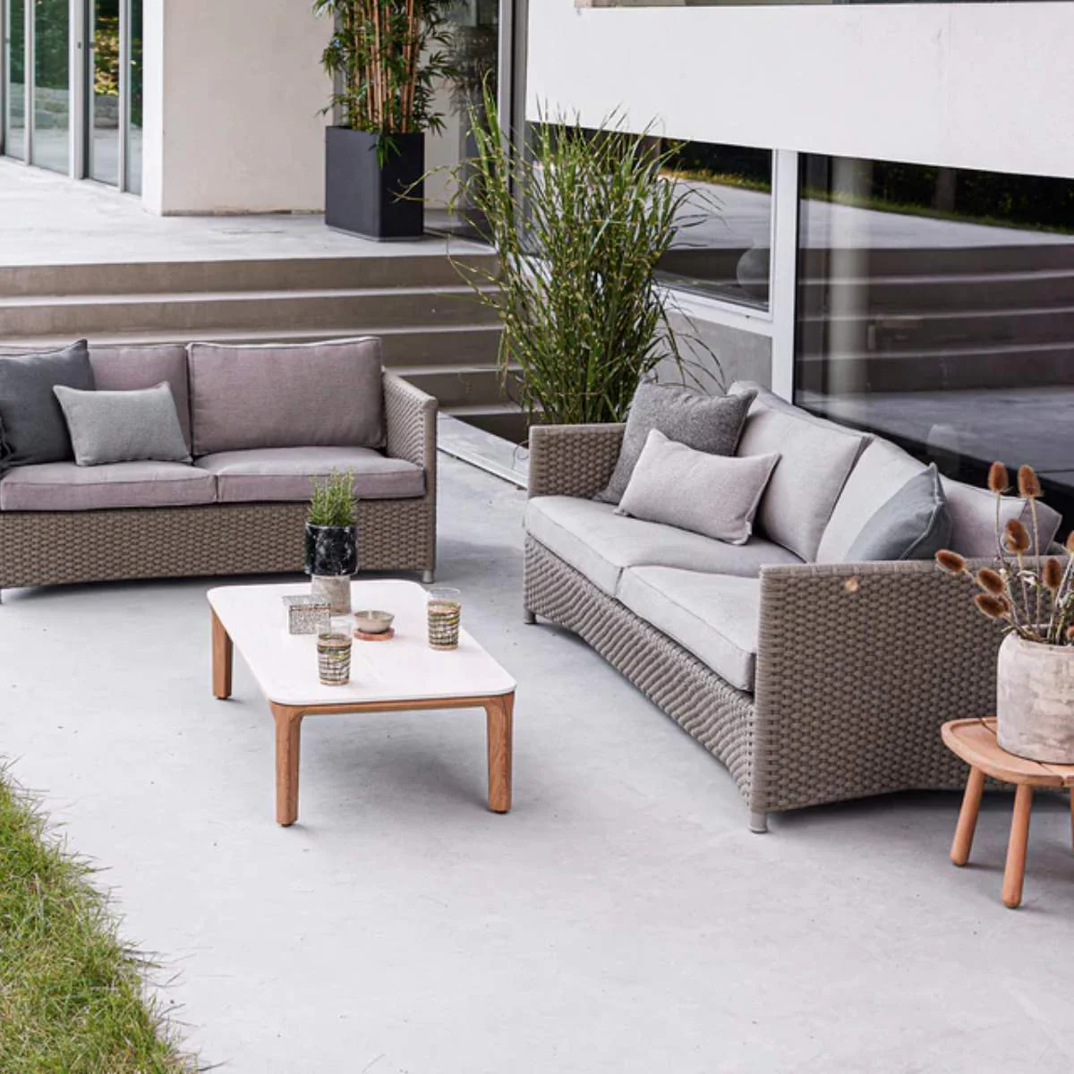 Cane-line Diamond 3-Seater Sofa - Image 4