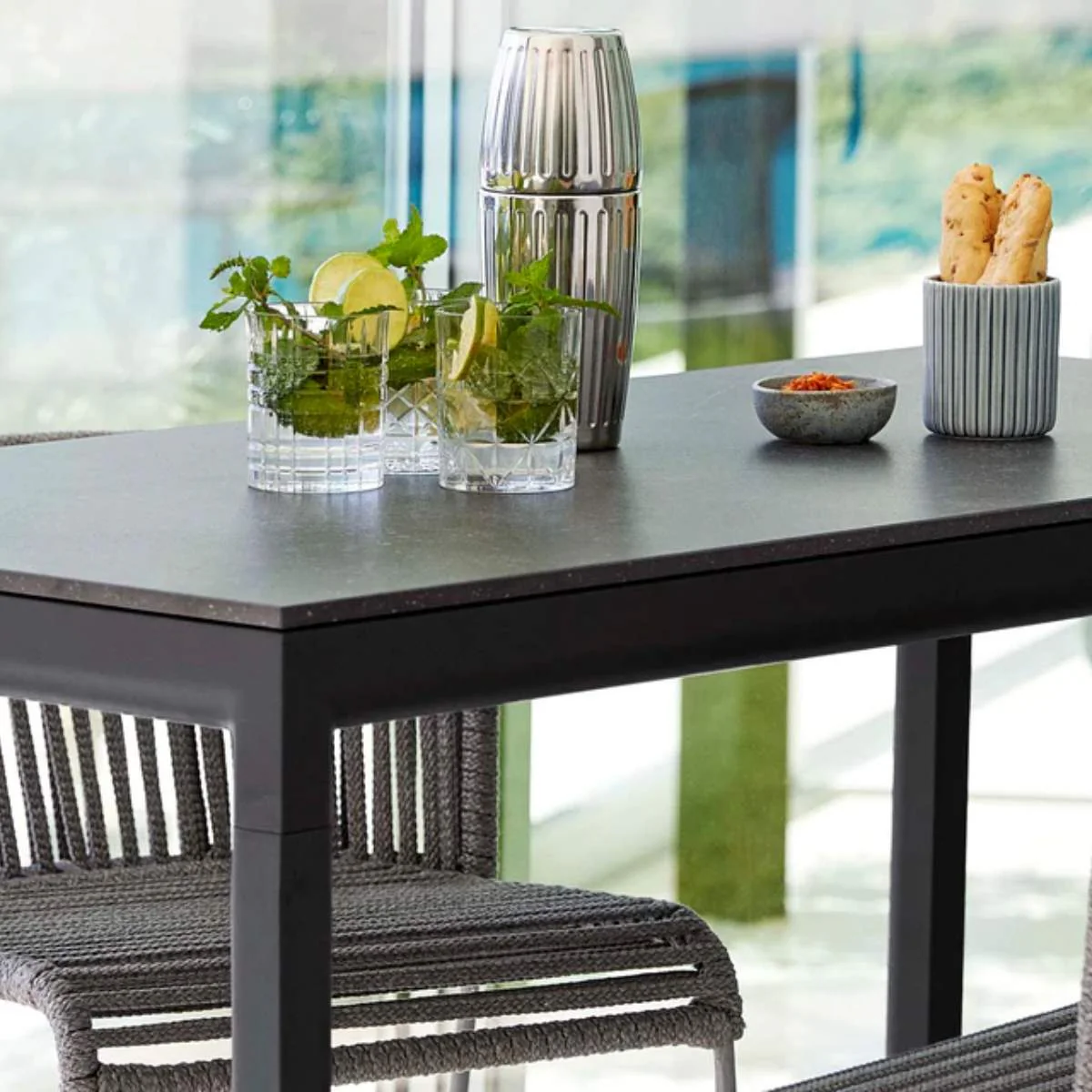 Cane-line Drop Bar Table, 150X75 cm - Image 7