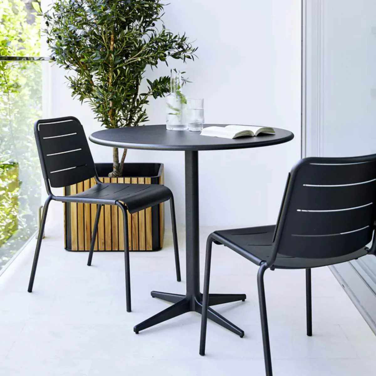 Cane-line Drop Café Table Dia. 60 cm - Image 14
