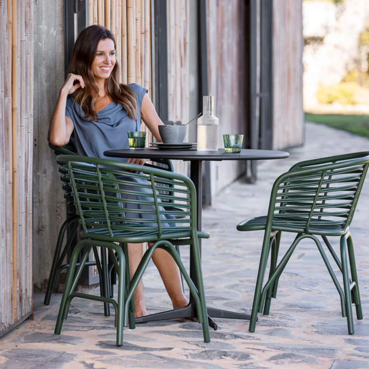 Cane-line Drop Café Table Dia. 60 cm - Image 17