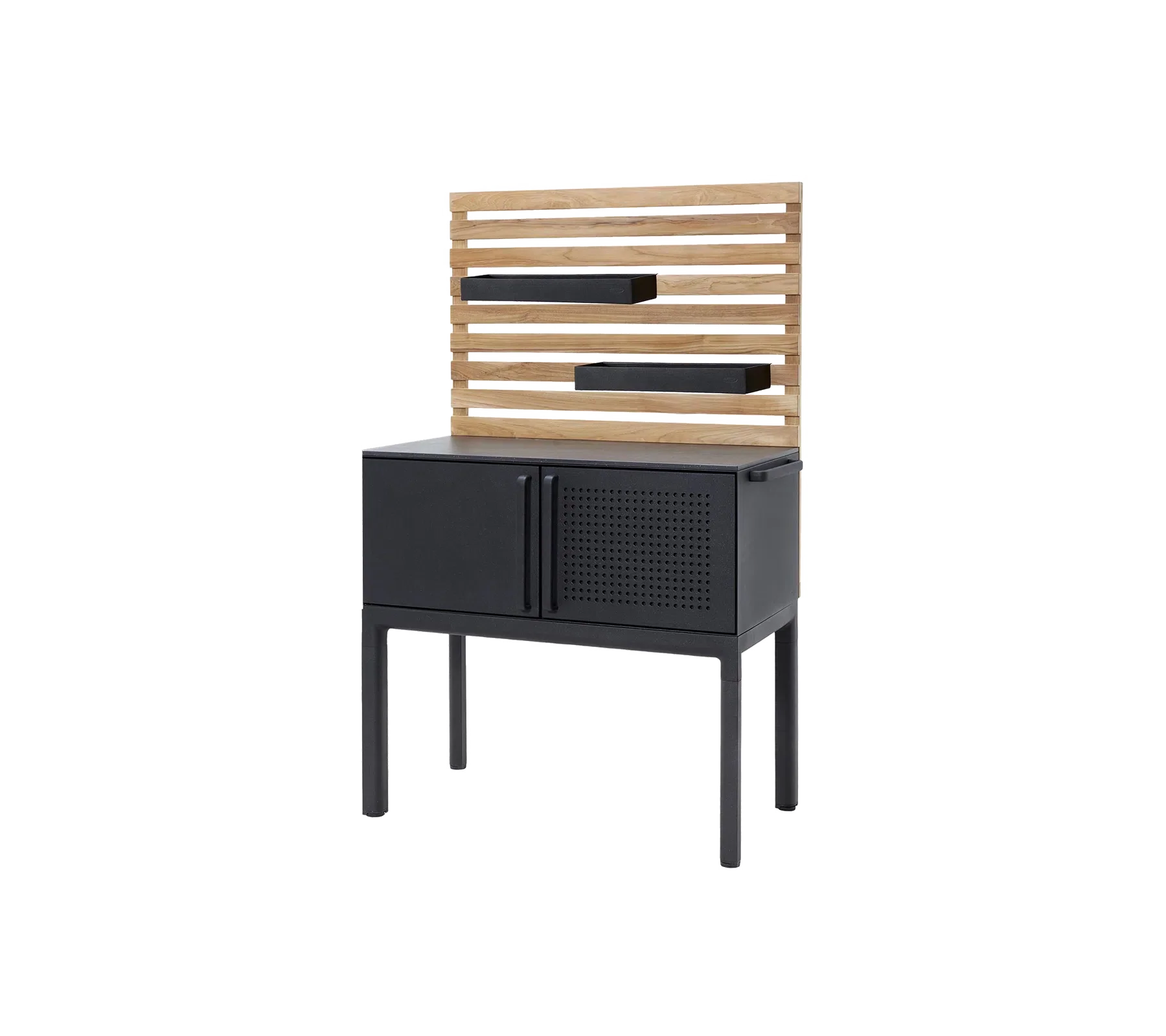 Cane-line Drop Kitchen Single Module incl. 2 Shelves