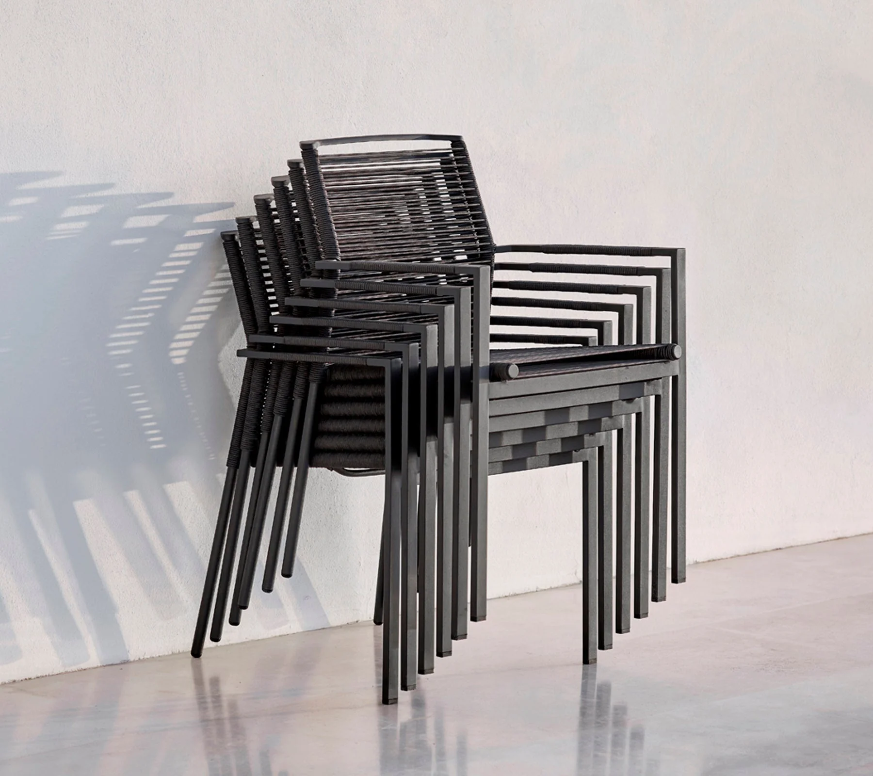 Cane-line Edge Armchair, Stackable - Image 6