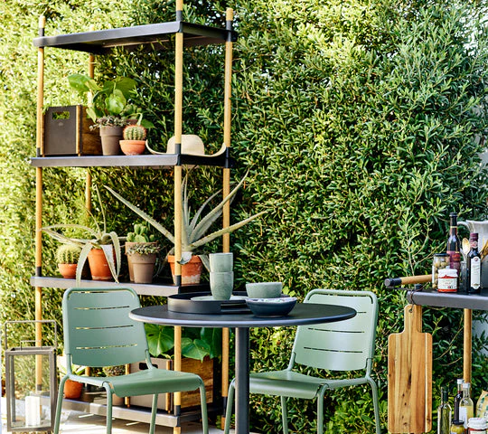 Cane-line Frame Shelving System Complete Base Unit - Image 3