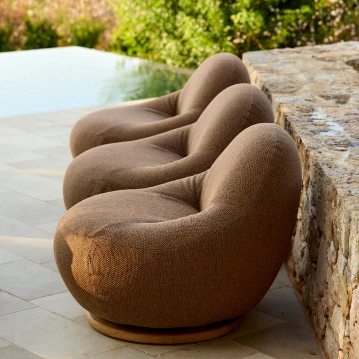 Cane-line Gem Lounge Chair W/Teak Swivel - Image 21