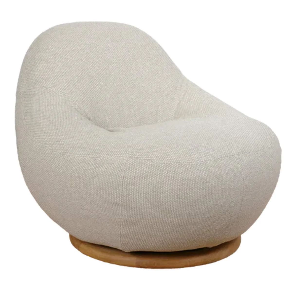 Cane-line Gem Lounge Chair W/Teak Swivel - Image 4