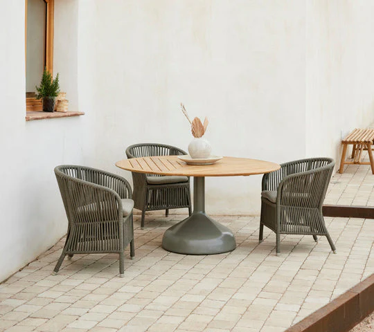 Cane-line Glaze Mounting Frame with Lava Stone Table Top - Image 3