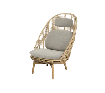 Cane-line Hive Highback Chair with Teak Legs - Image 17