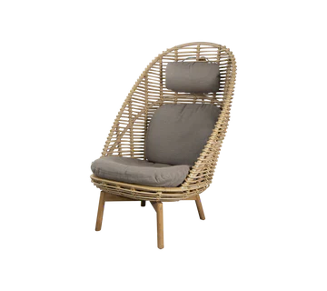 Cane-line Hive Highback Chair with Teak Legs - Image 19