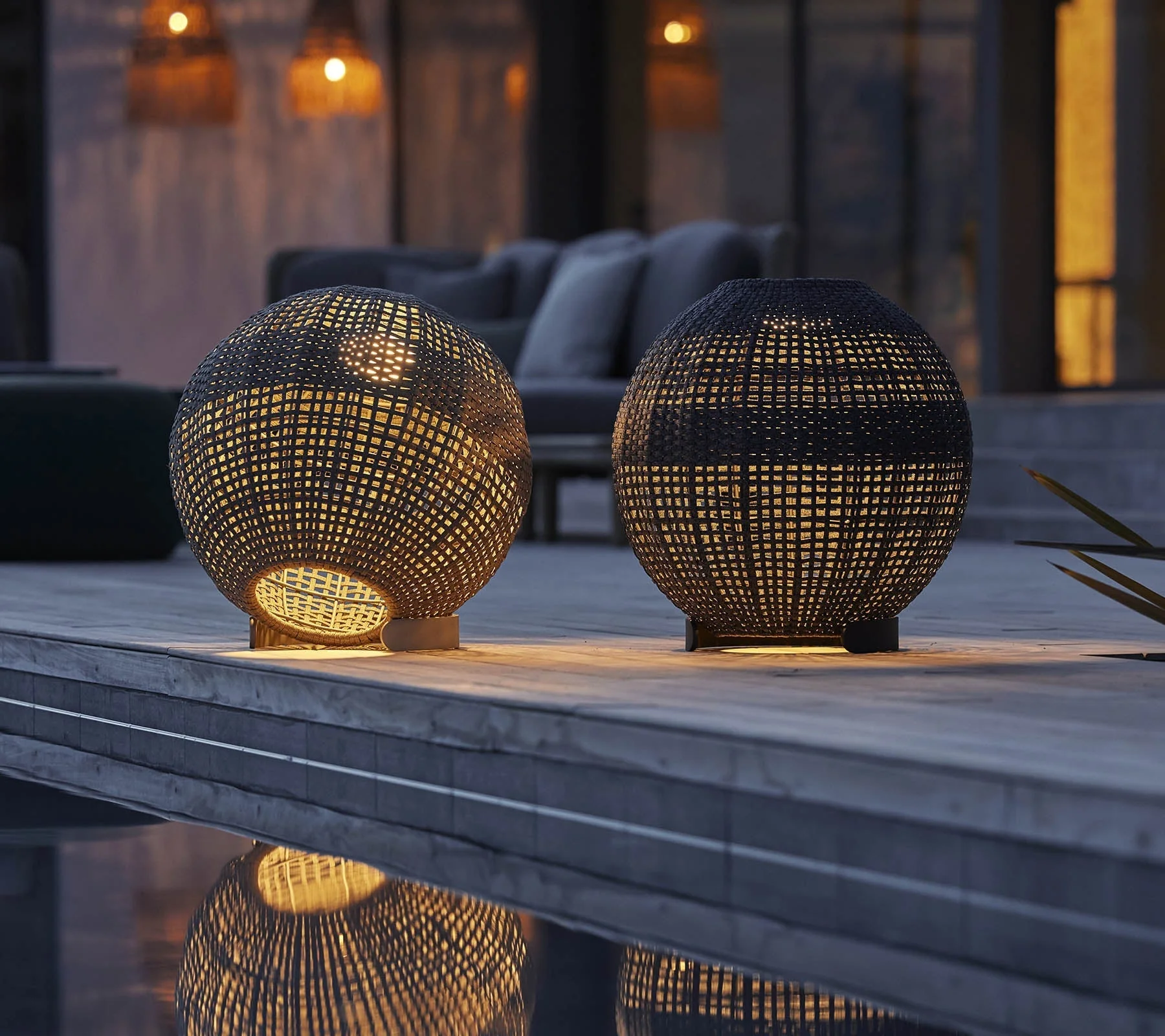 Cane-line Illusion Lamp Round - Image 3