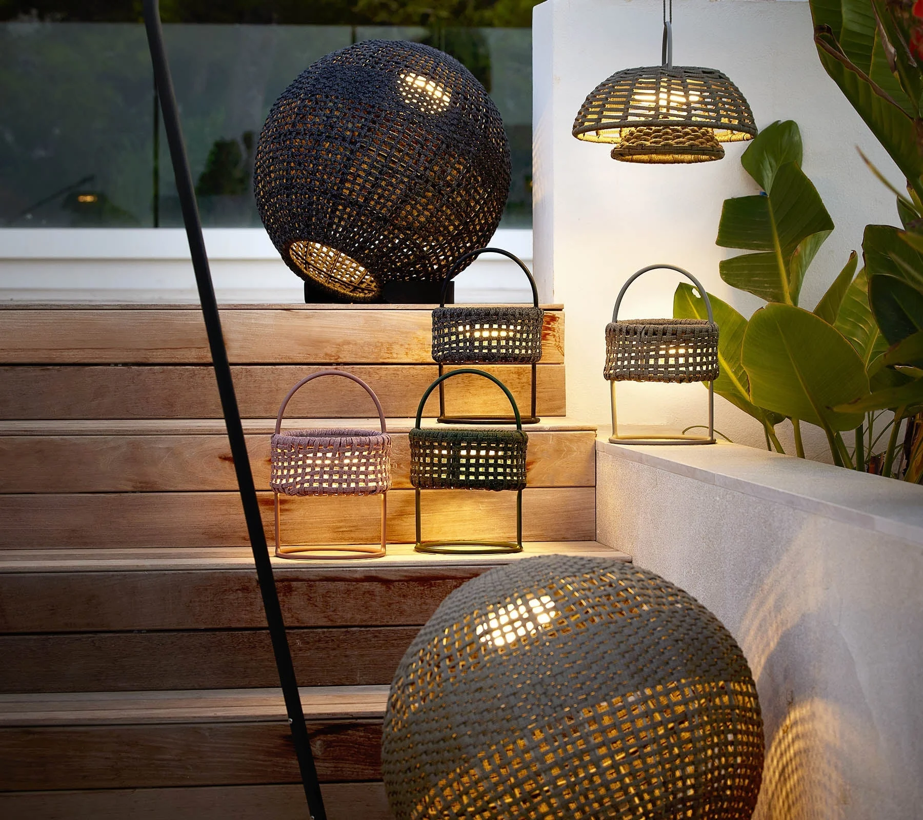 Cane-line Illusion Lamp Round - Image 4