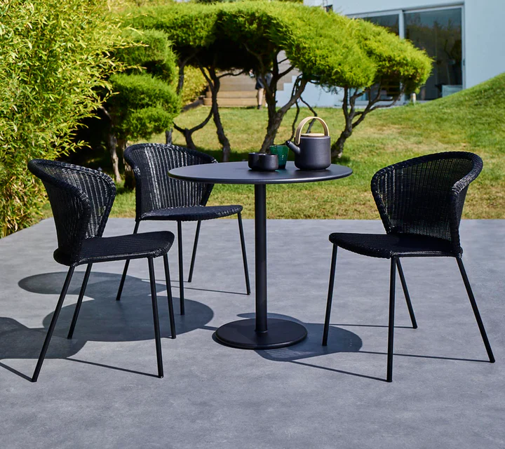 Cane-line Lean Chair, Stackable - Image 10
