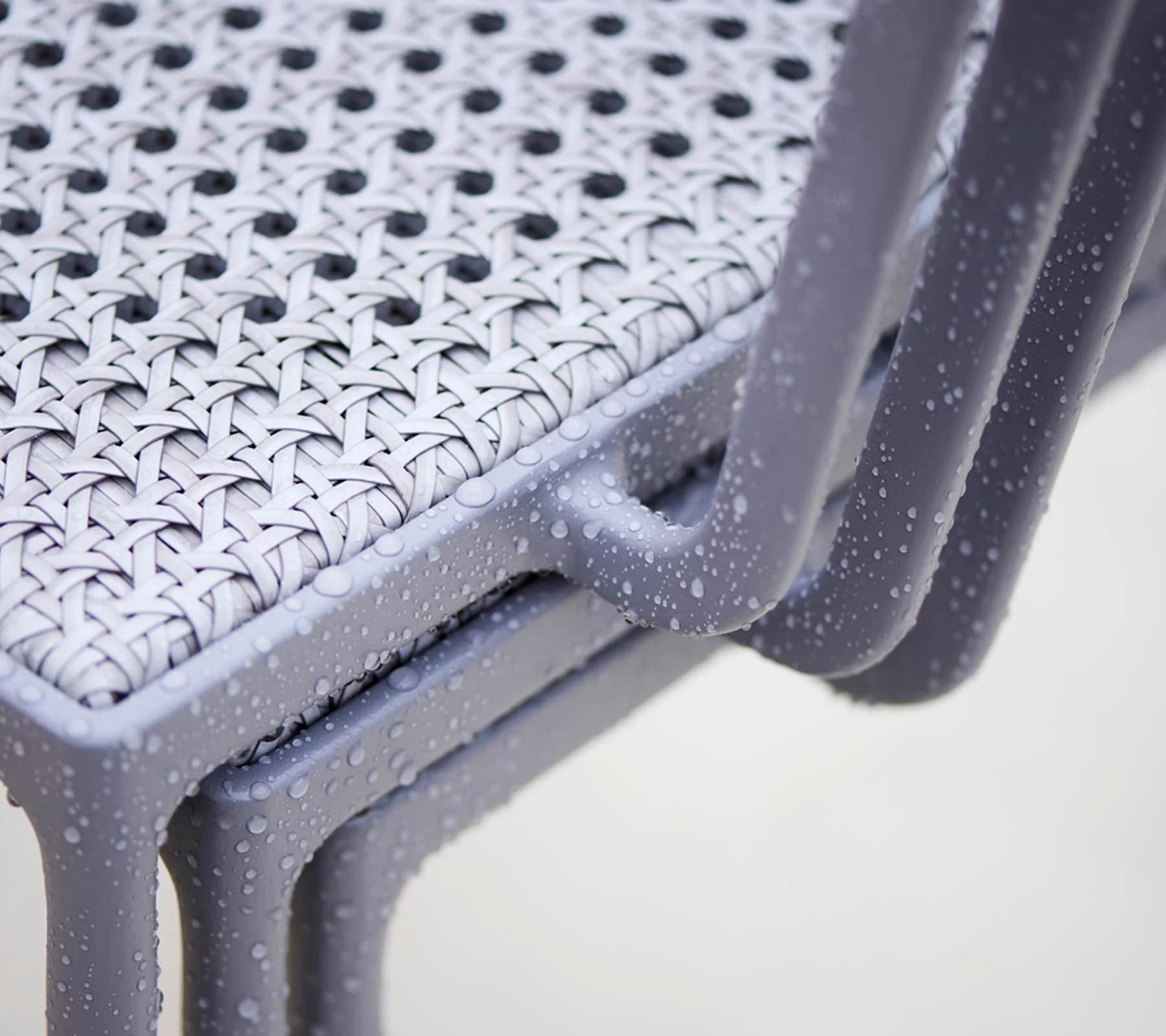 Cane-line Less Armchair, Stackable French Weave - Image 5