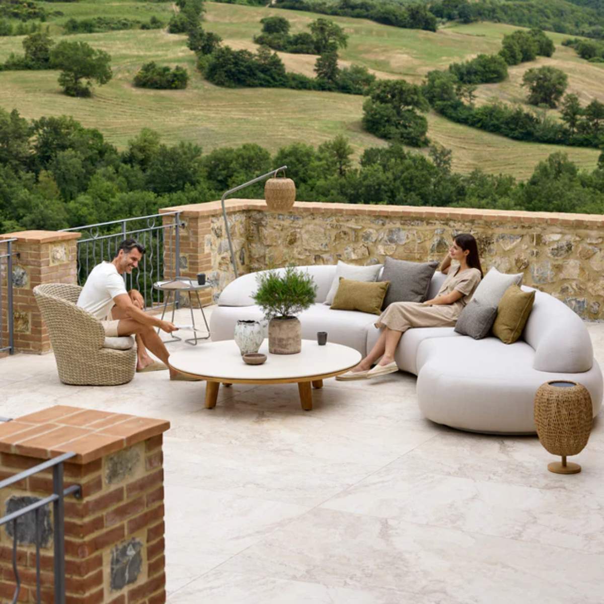 Cane-line Mellow 6-Seater Sofa - Image 11