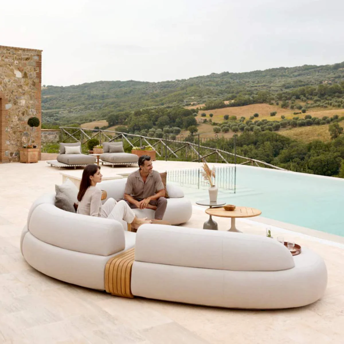 Cane-line Mellow 6-Seater Sofa - Image 5