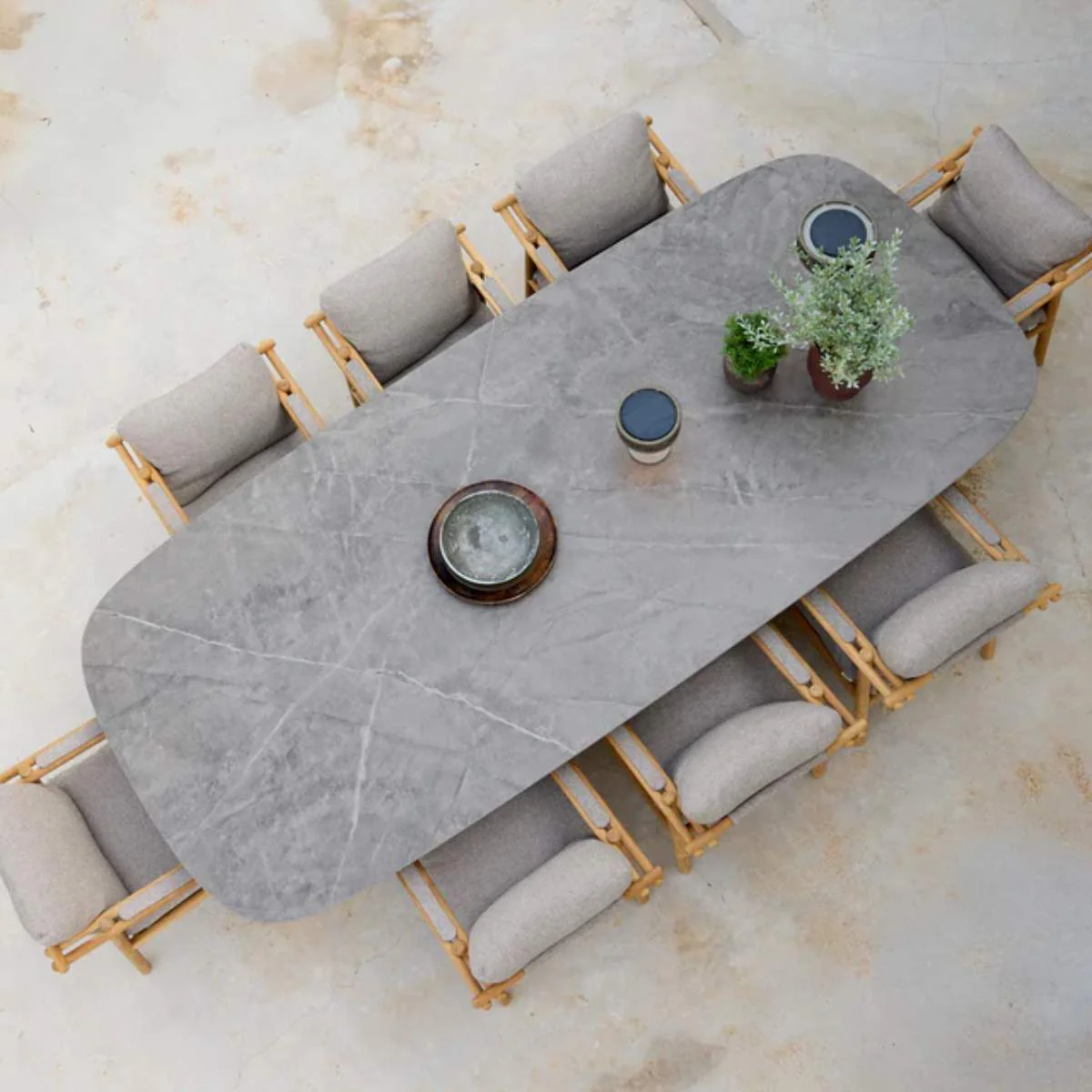 Cane-line Mellow Dining Table, Oval - Large - Image 12