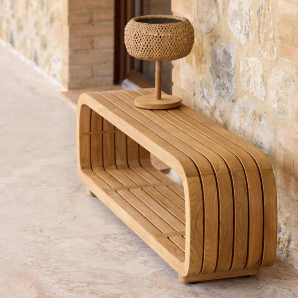 Cane-line Mellow Sofa Module/Coffee Table - Image 3