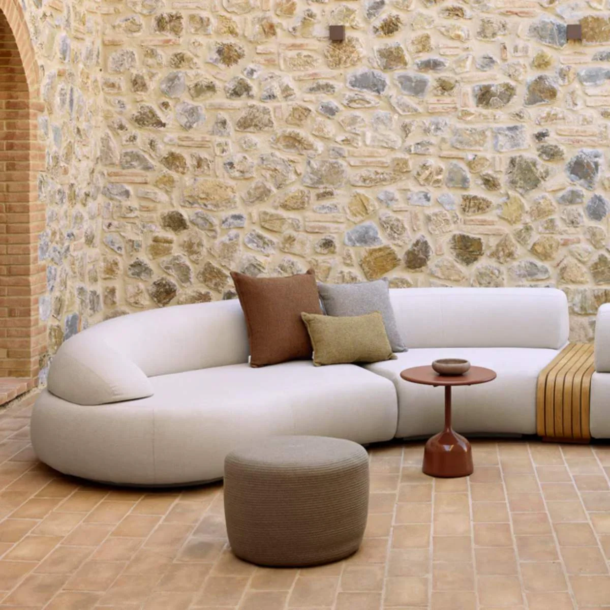 Cane-line Mellow Sofa Module Right w/Long Backrest - Image 5