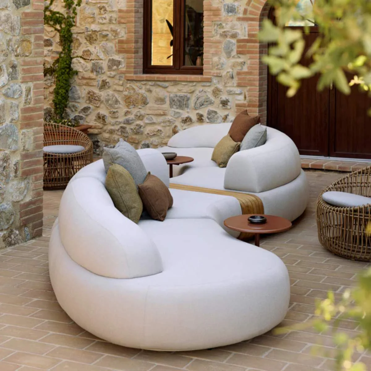 Cane-line Mellow Sofa Module Right w/Short Backrest - Image 3