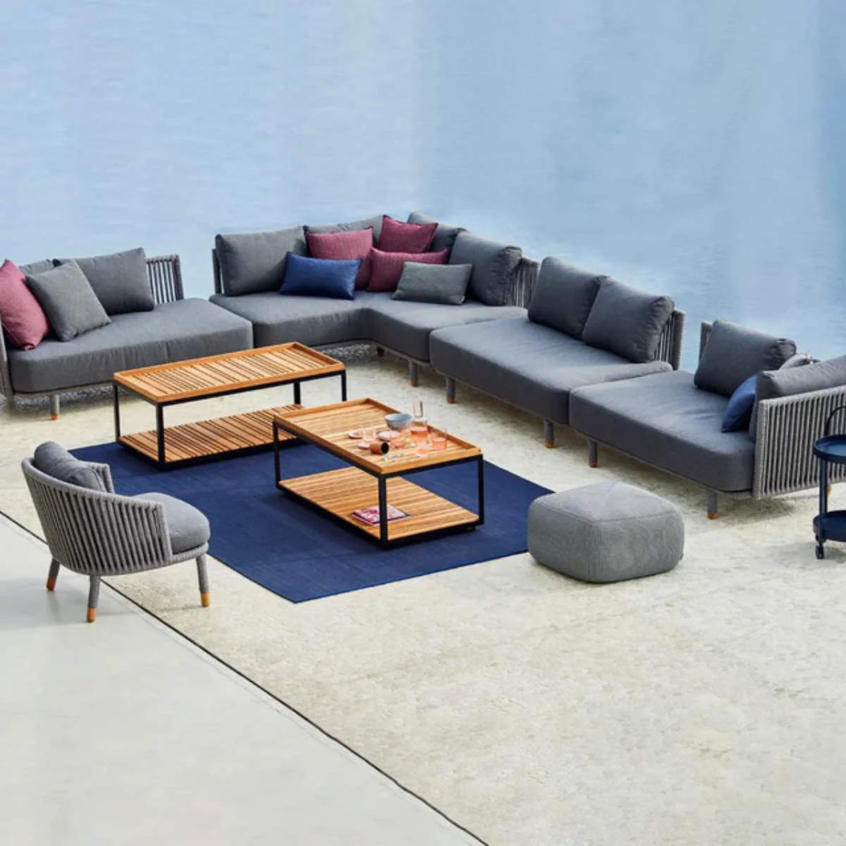 Cane-line Moments 2-Seater Sofa Module - Image 3
