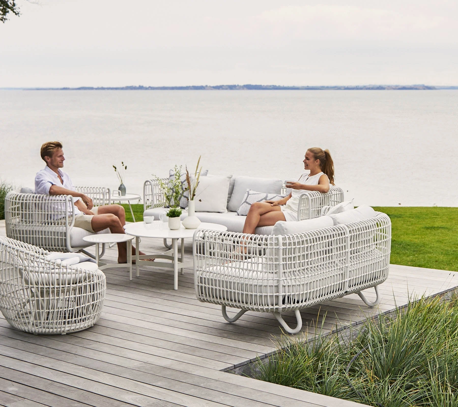 Cane-line Nest 3-Seater Sofa Outdoor - Image 5