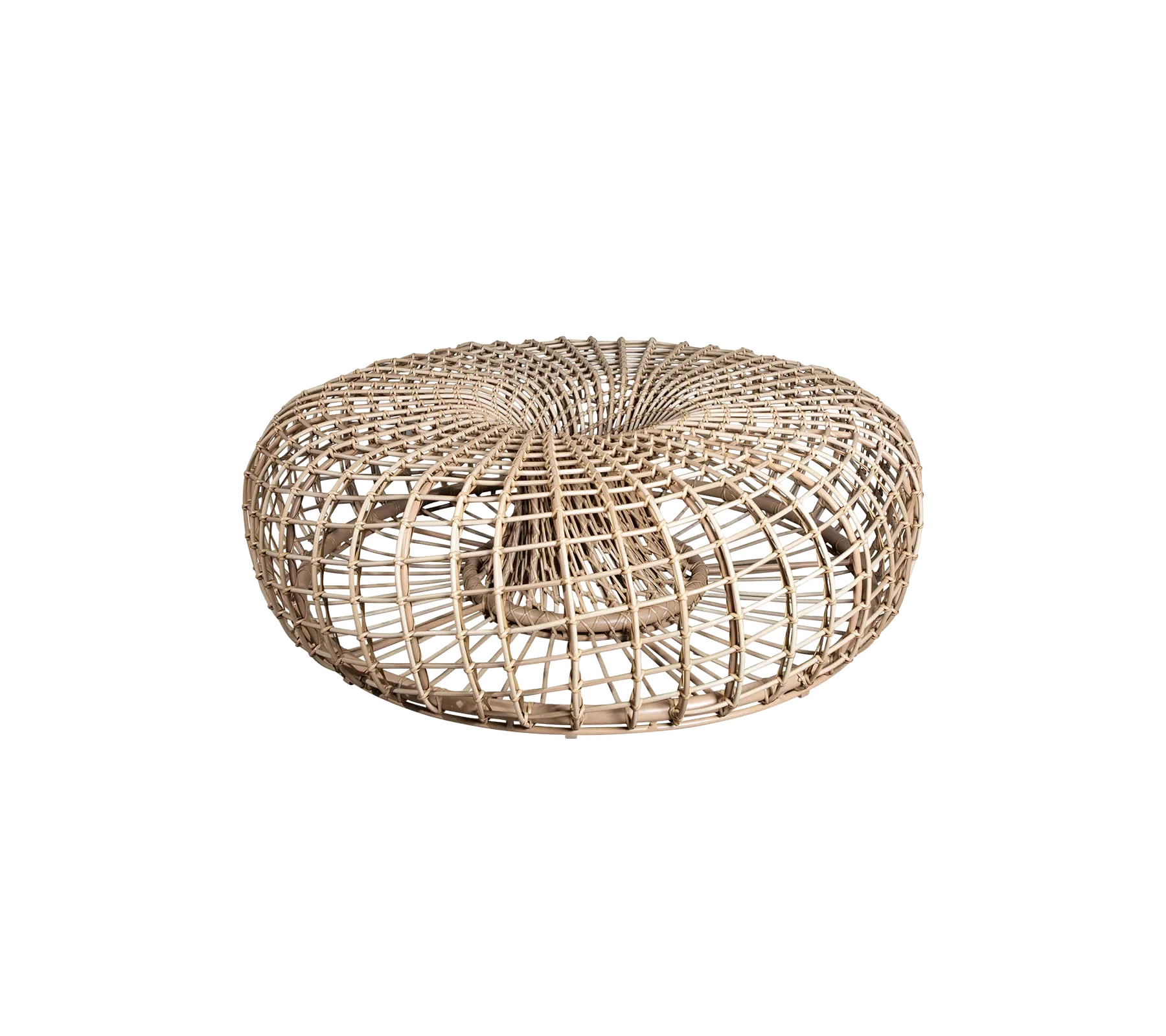 Cane-line Nest Coffee Table/Footstool Large Outdoor - Image 2
