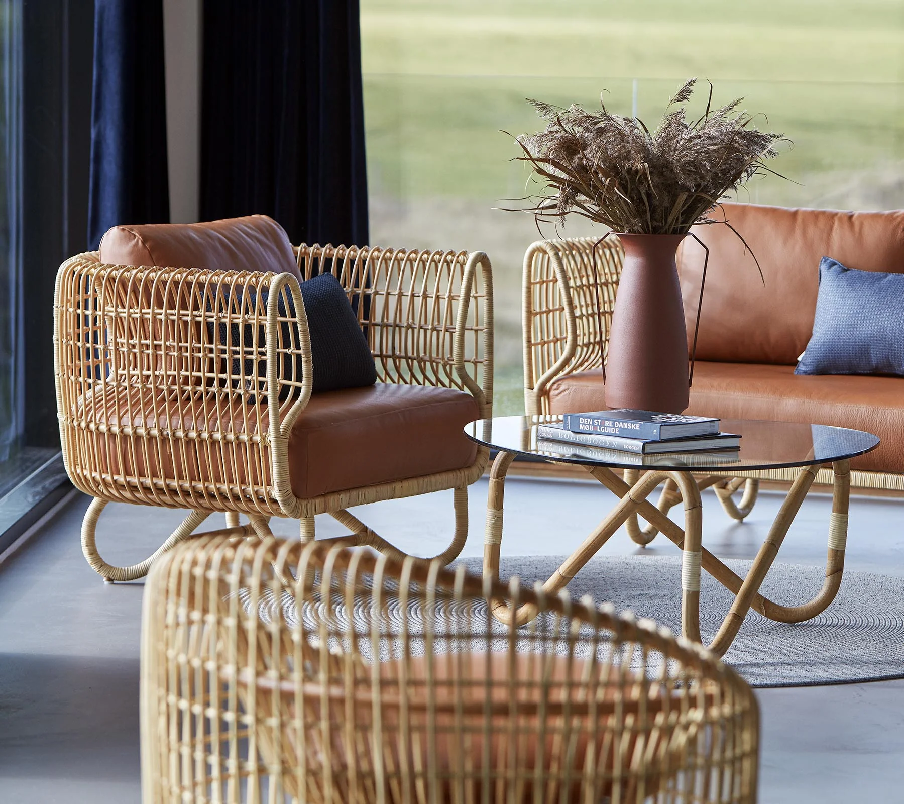 Cane-line Nest Round Chair Indoor - Image 3