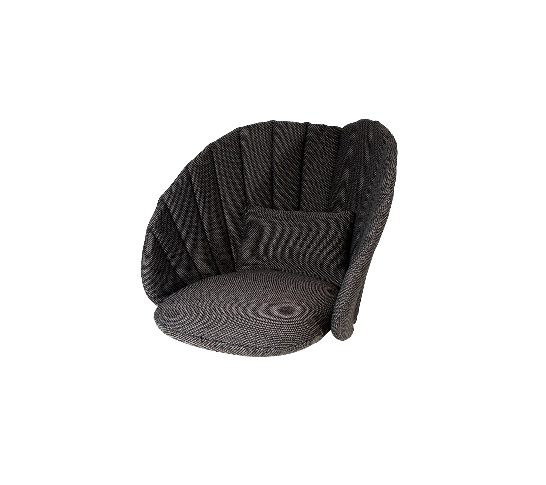 Cane-line Peacock Lounge Chair with Swivel Aluminium Base - Image 7