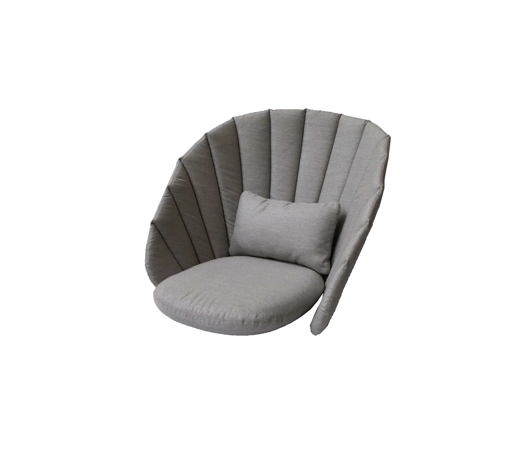 Cane-line Peacock Lounge Chair with Teak Legs - Image 45
