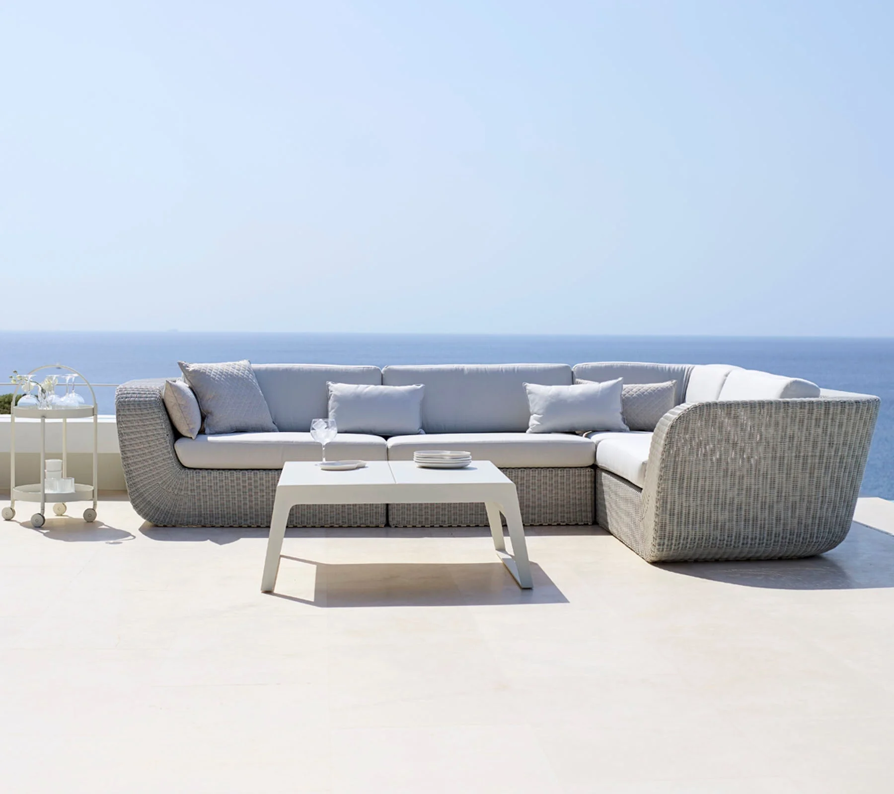 Cane-line Savannah 2-Seater Sofa Left Module - Image 4