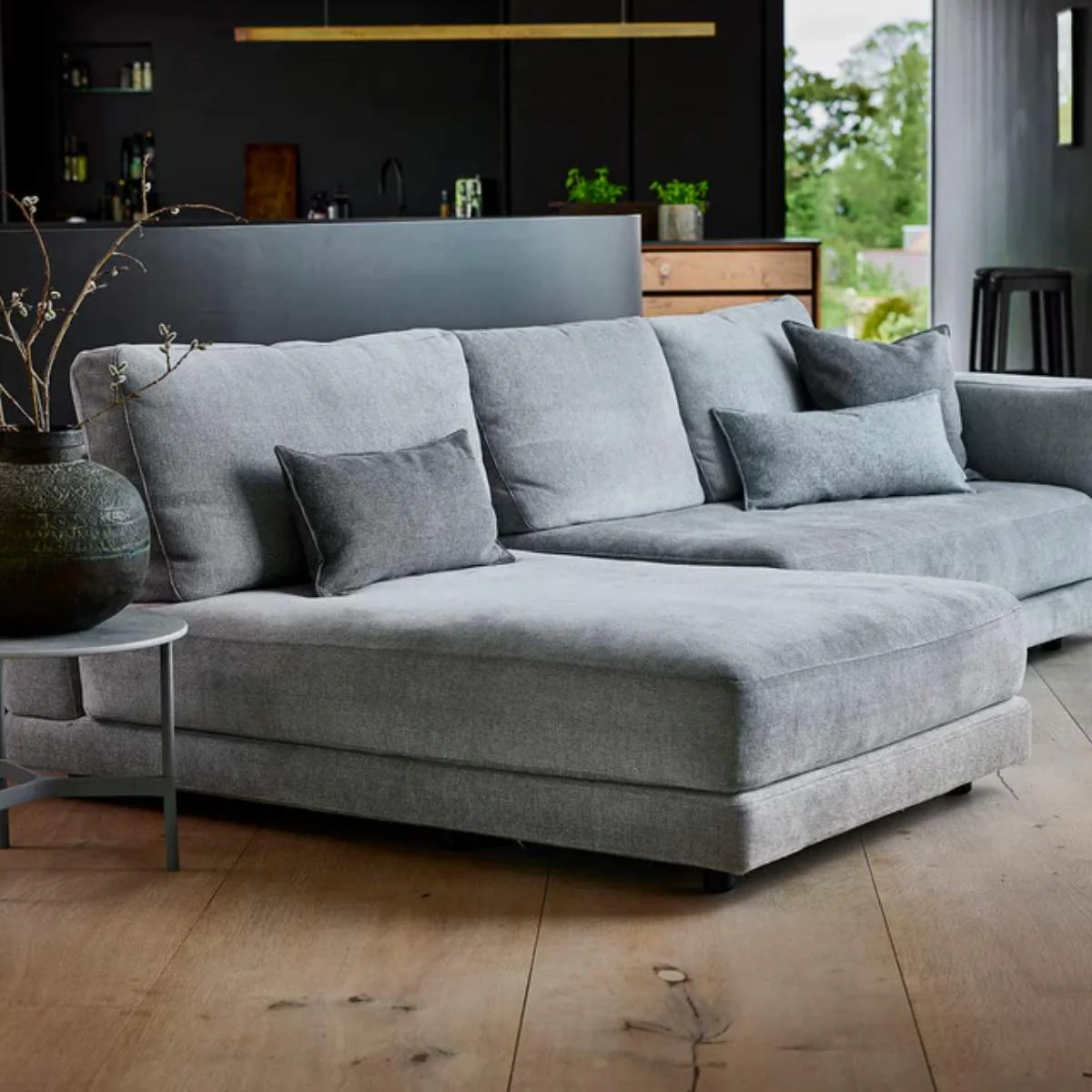 Cane-line Scale 2-Seater Sofa w/ Single Daybed, Right - Image 3