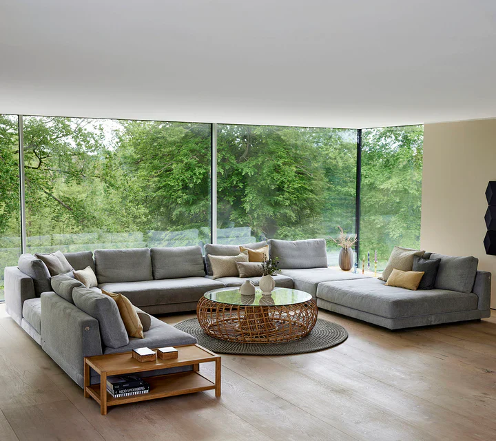Cane-line Scale 2-Seater Sofa with Single Daybed & Armrest - Image 6