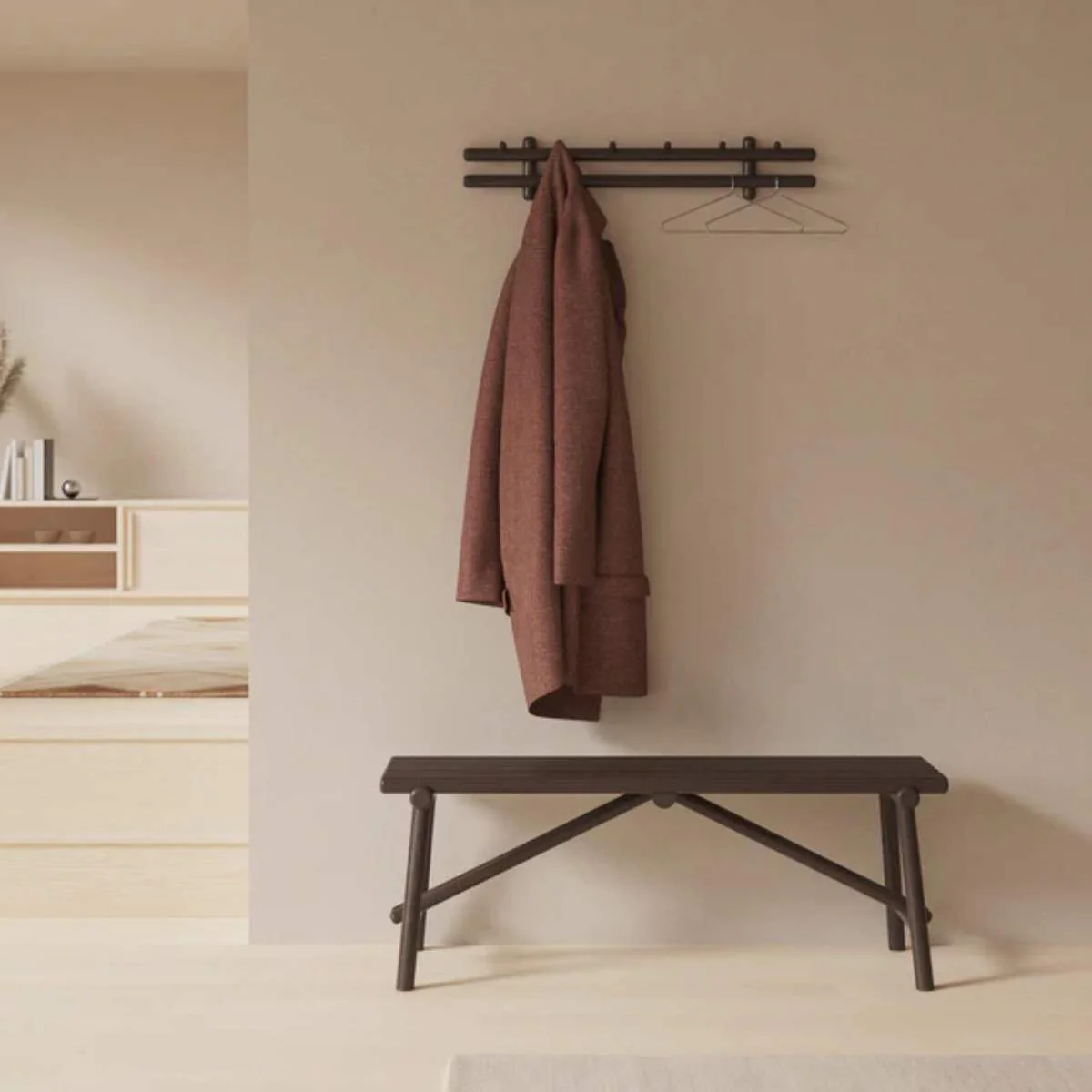 Cane-line Sticks Coat Rack, 80 cm - Image 4