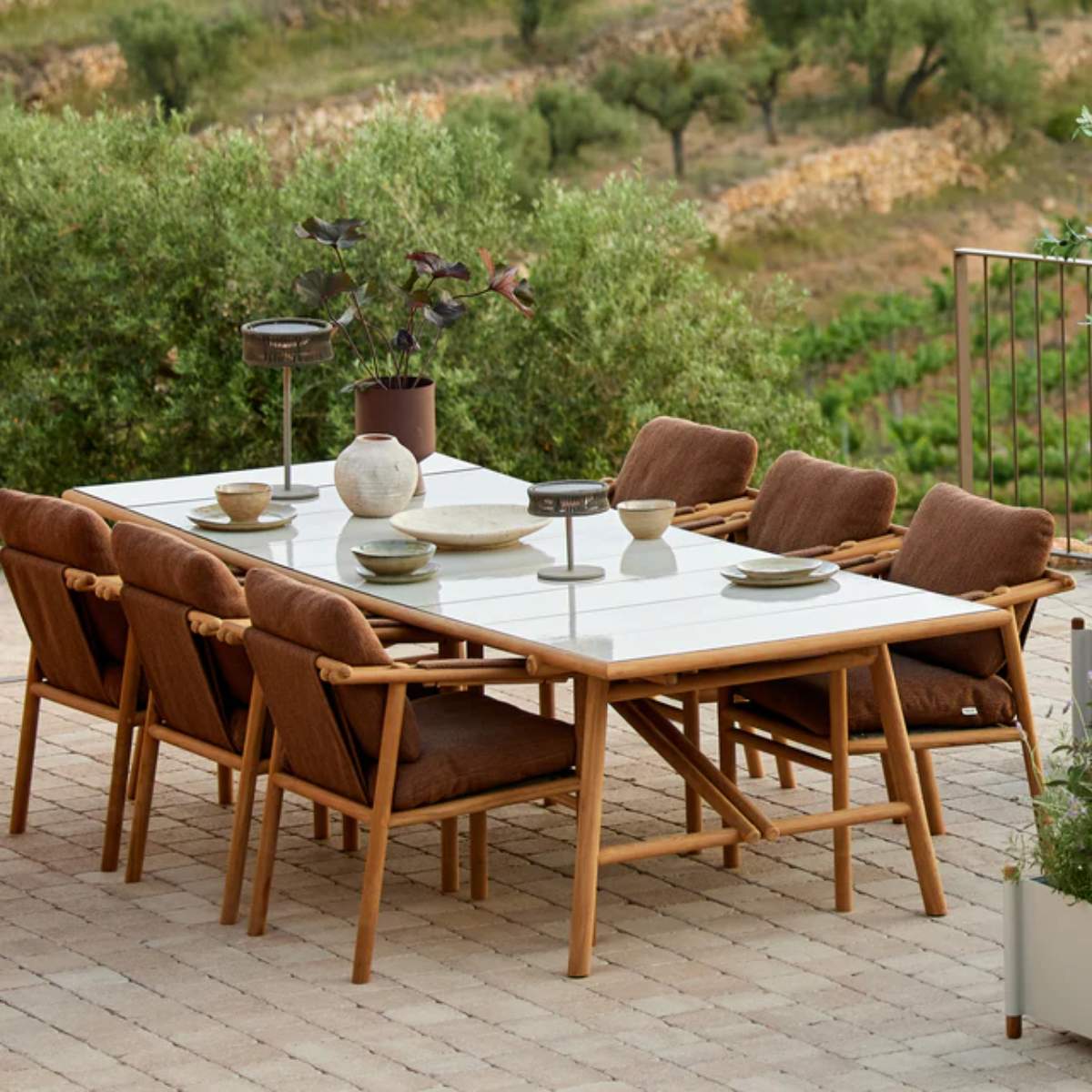 Cane-line Sticks Dining Table, 280x100 cm - Image 25