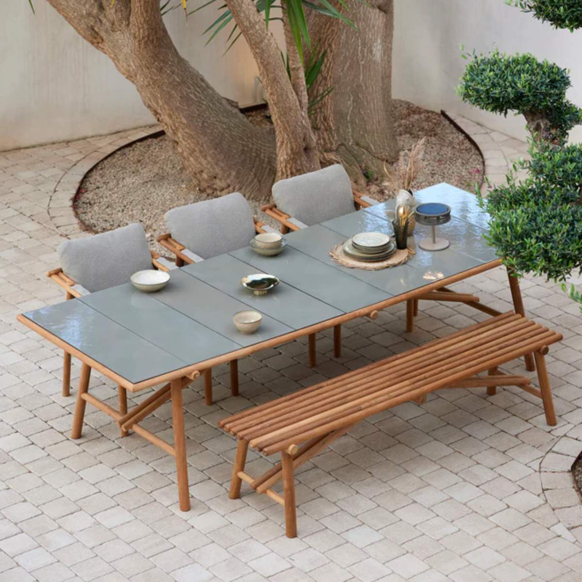 Cane-line Sticks Dining Table, 280x100 cm - Image 27