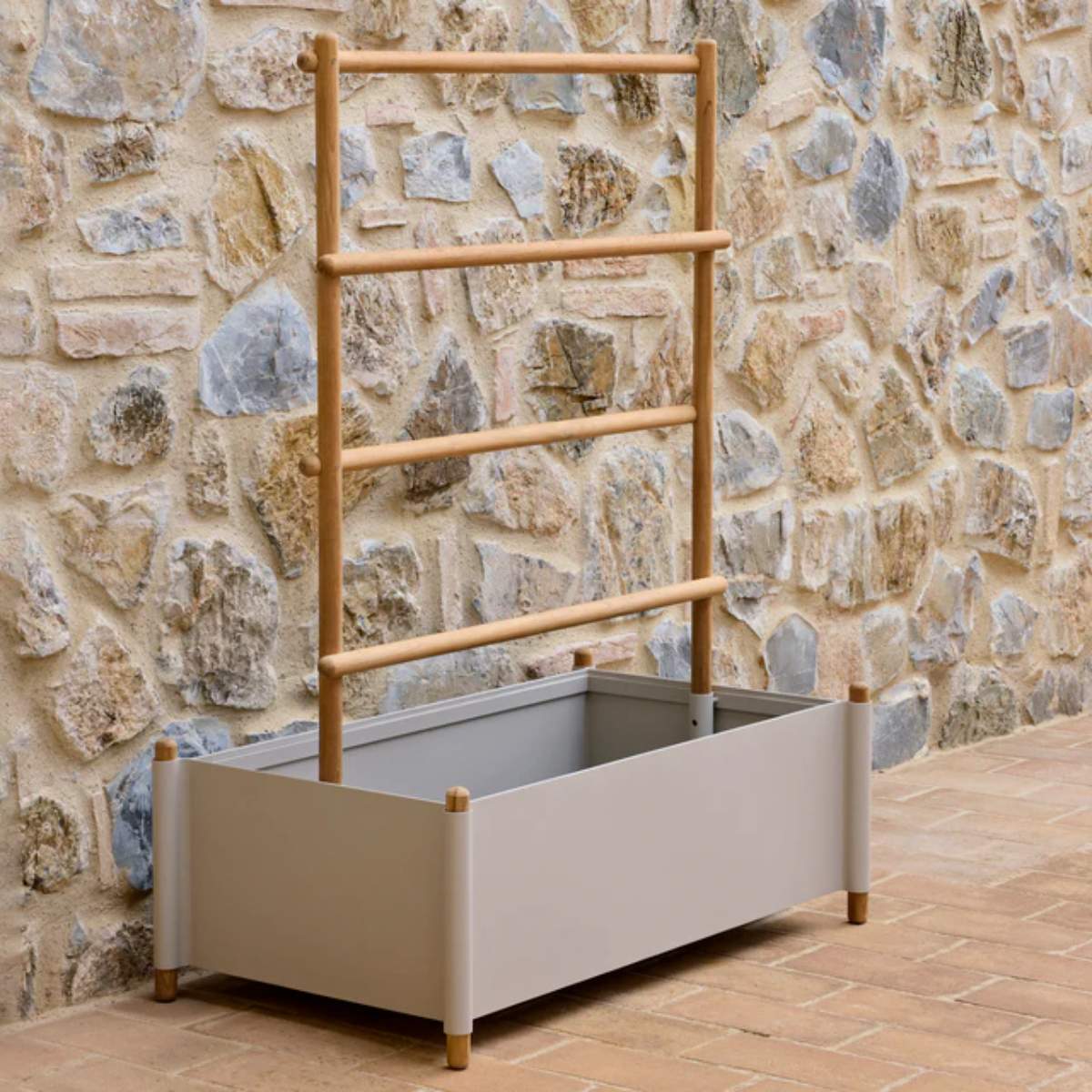 Cane-line Sticks Planter w/  Rack - Image 4