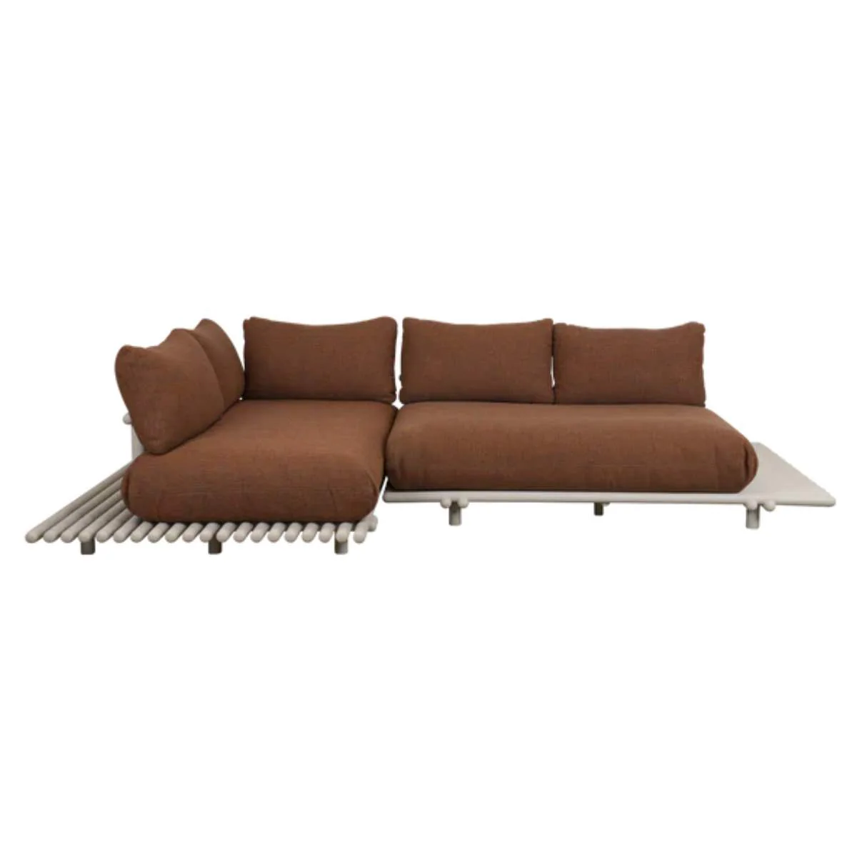 Cane-line Sticks Platform, Corner Sofa - Image 4