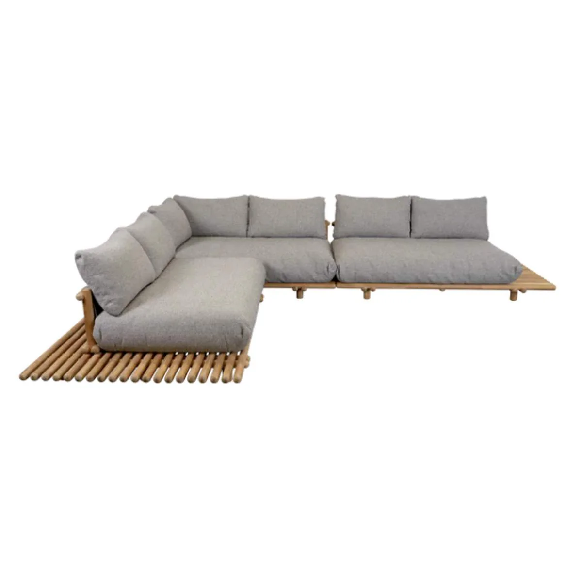 Cane-line Sticks Platform, Corner Sofa Large - Image 4