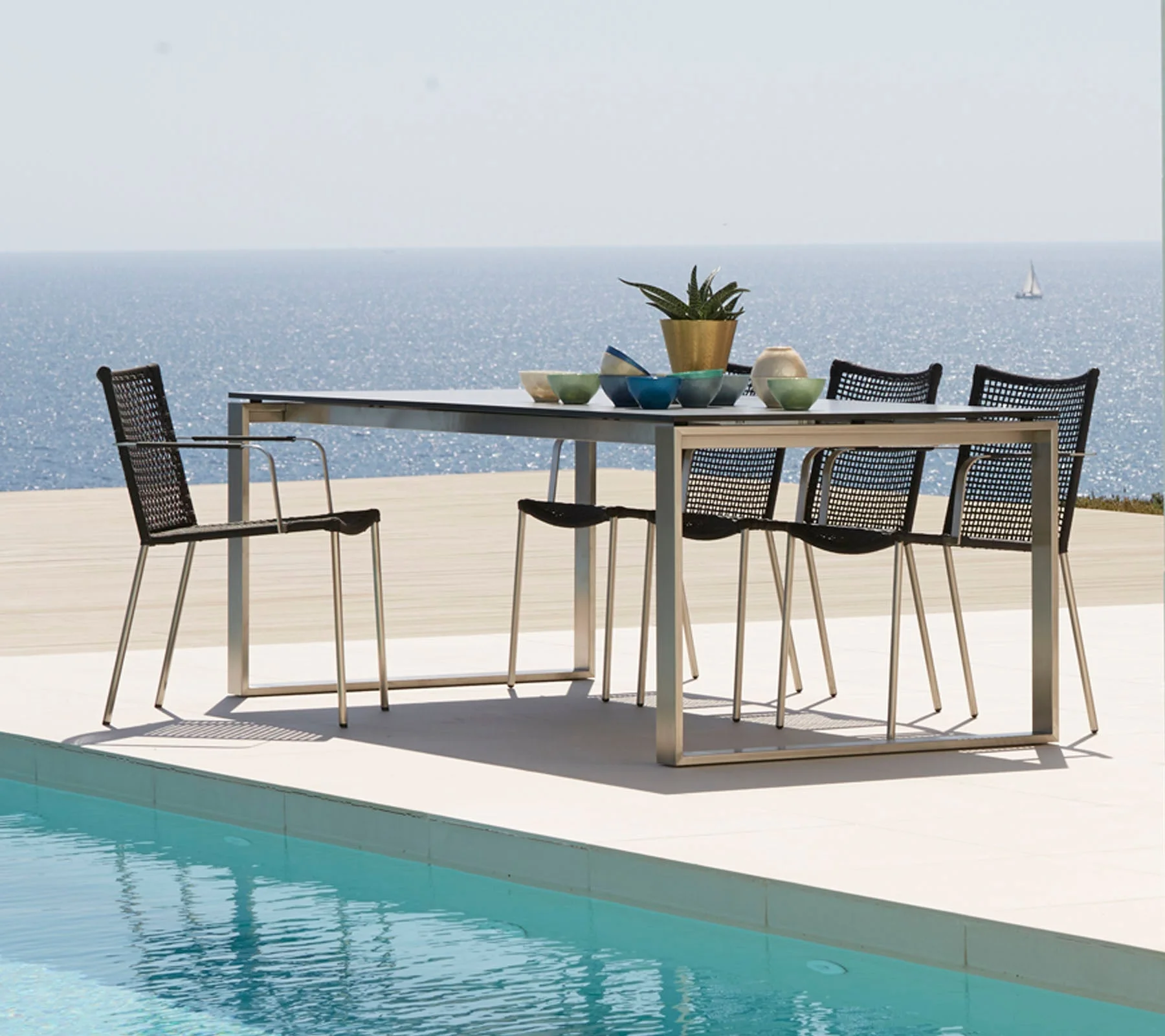 Cane-line Straw Armchair, Stackable - Image 5