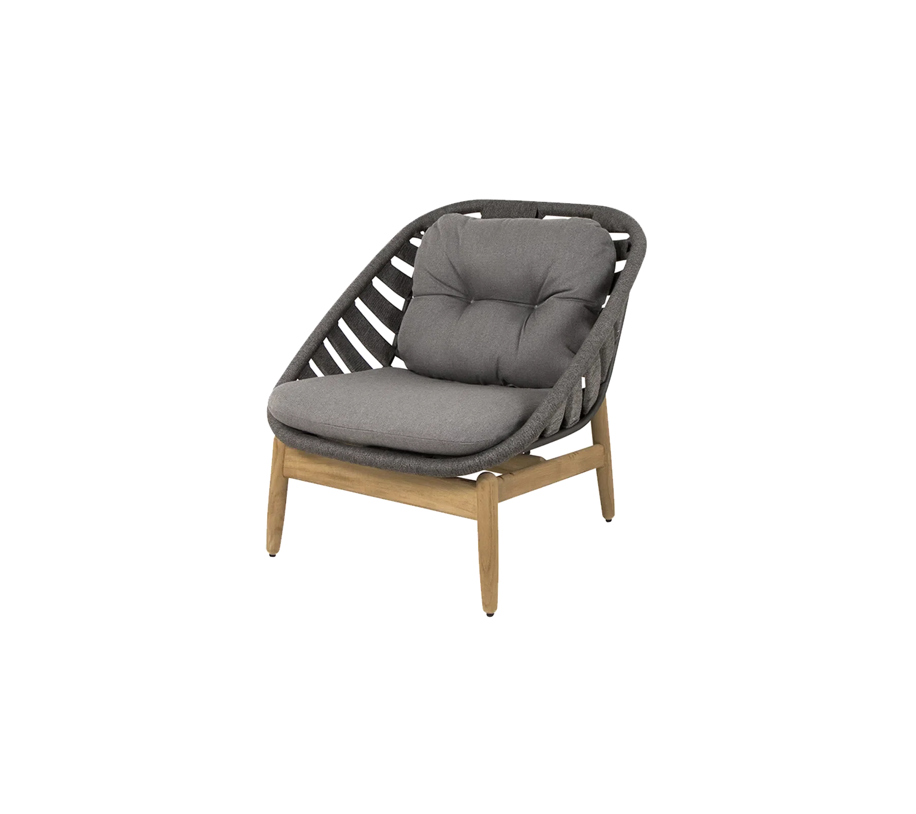 Cane-line Strington Lounge Chair with Teak Base