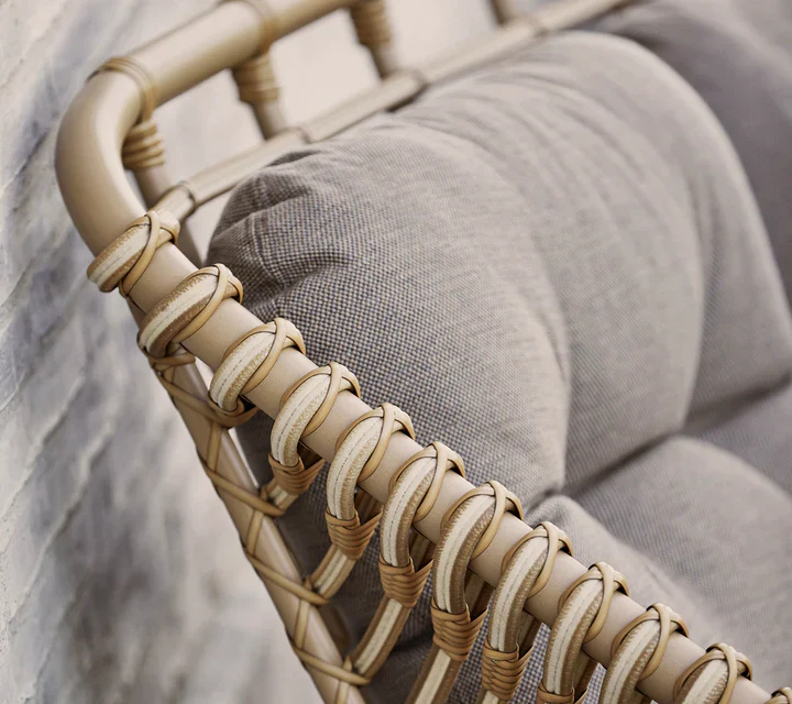 Cane-line Strington Lounge Chair with Teak Base - Image 7