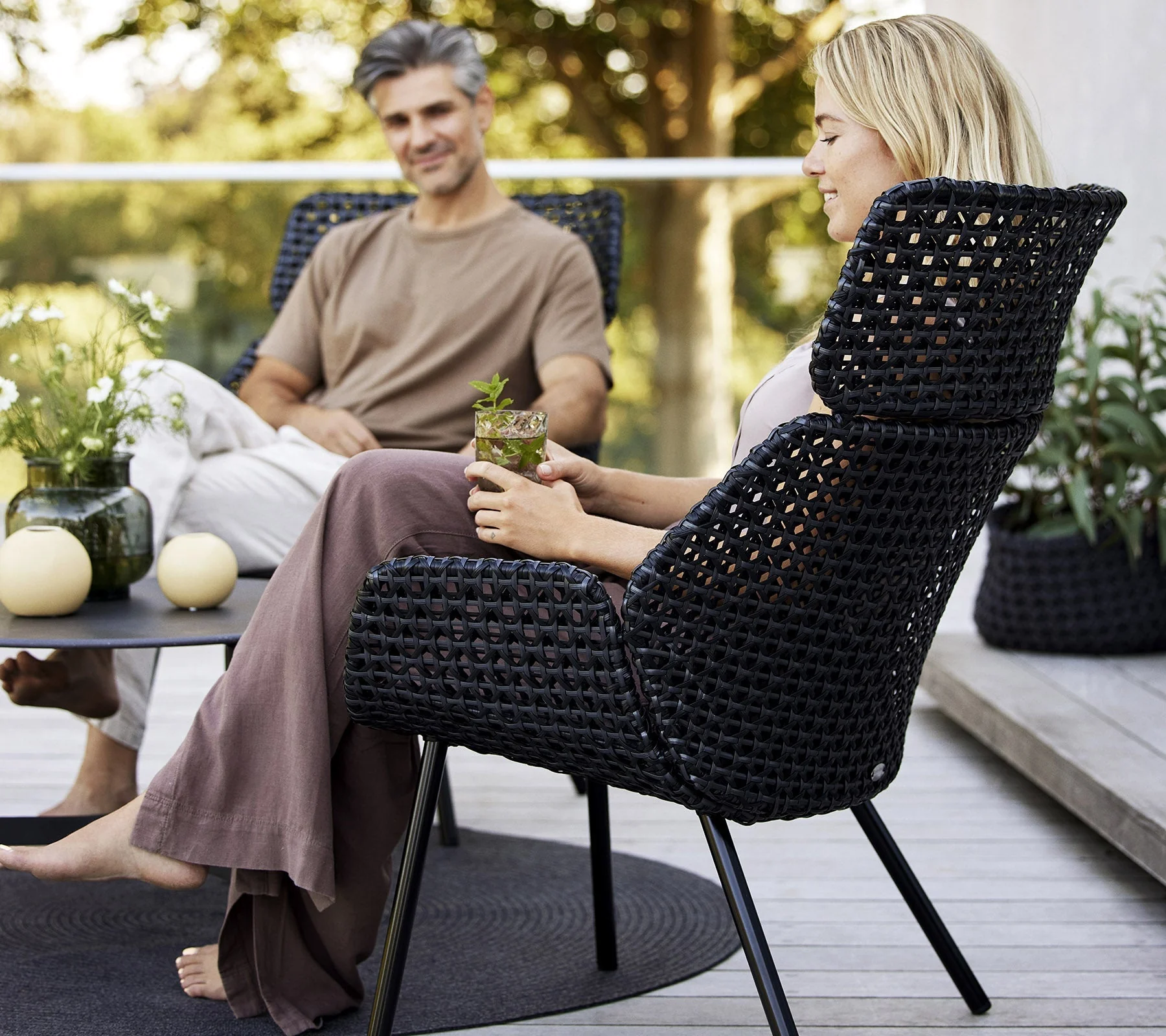 Cane-line Vibe Highback Chair - Image 5