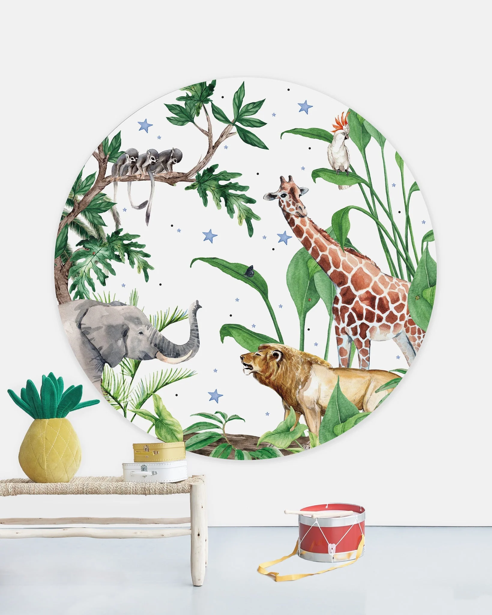 Creative Lab Amsterdam Chantal Bles Josh Wallpaper Circle Mural - Image 2