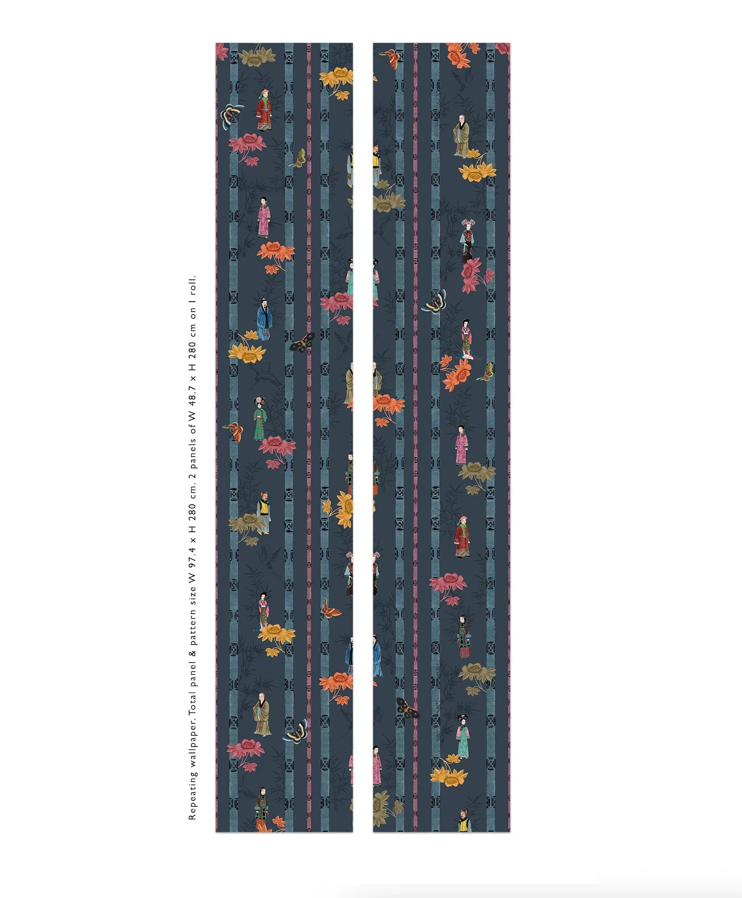 Creative Lab Amsterdam Chinese Costume Repetitive Wallpaper - Image 3