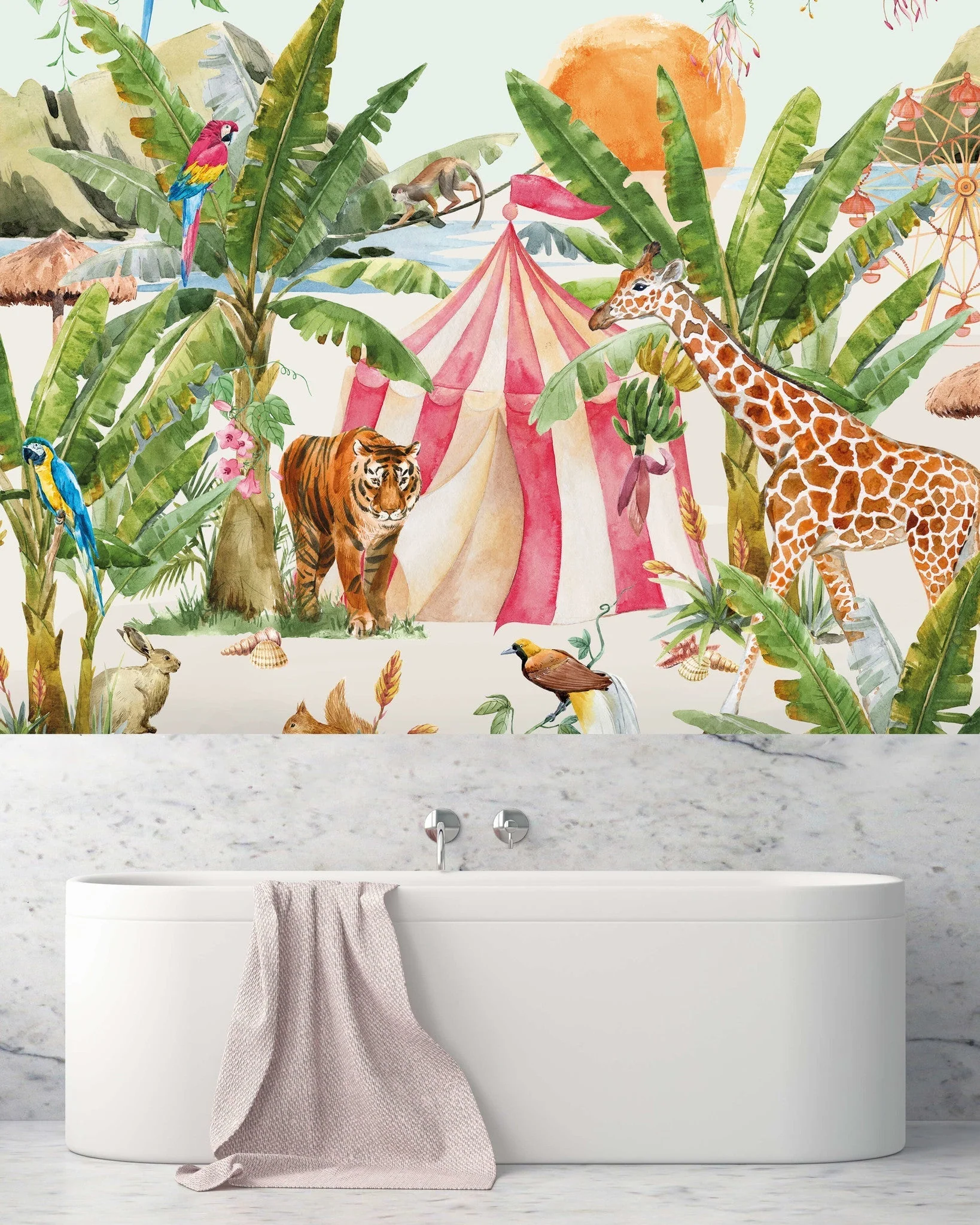 Creative Lab Amsterdam Circus At Sunset Wallpaper Mural - Image 5