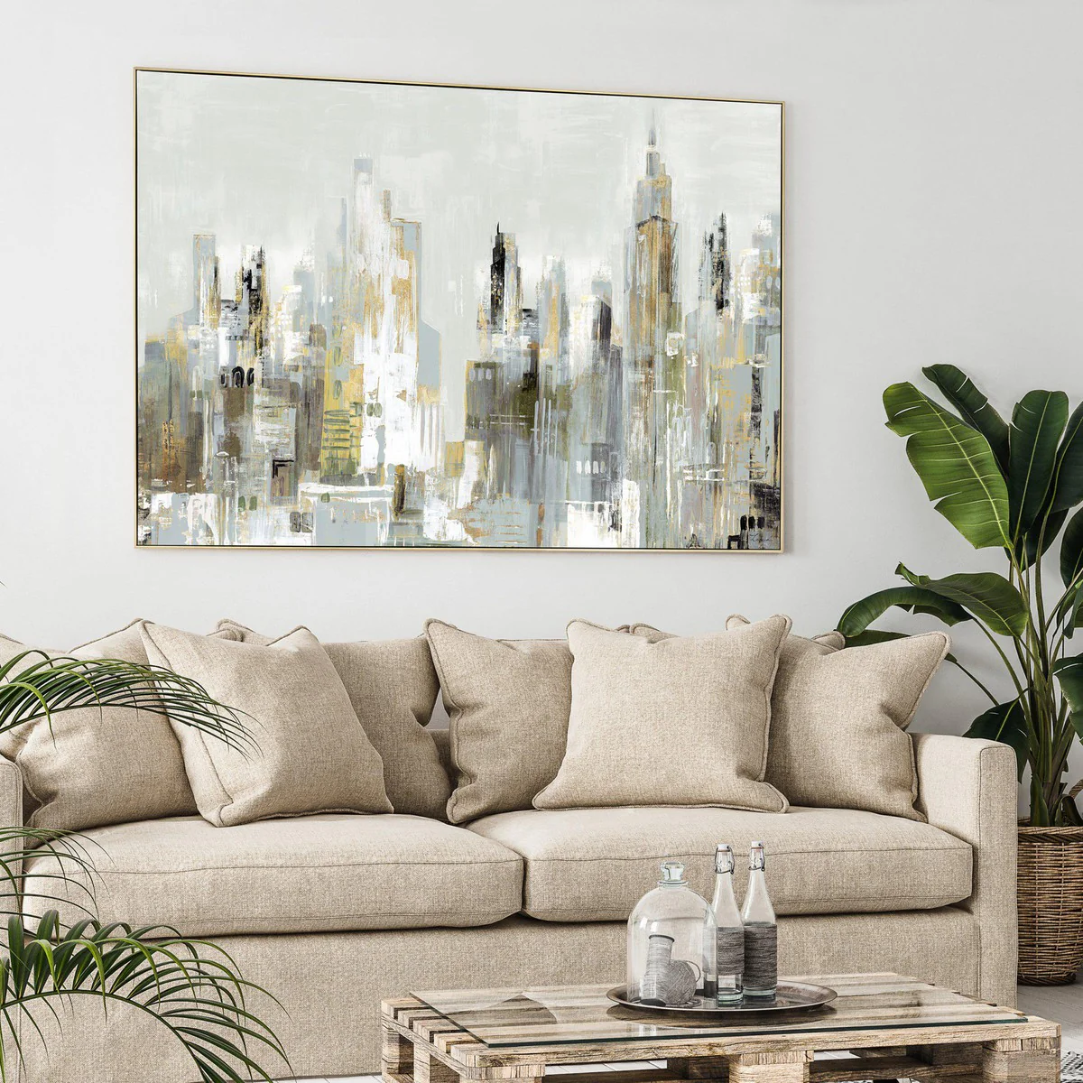 Art Marketing ‘City Limits’ Framed Wall Art - 88 x 122cm - Image 2