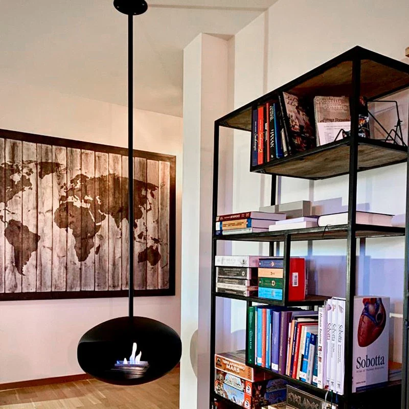 Cocoon Fires Aeris - Matte Black with Black Pole - Image 12