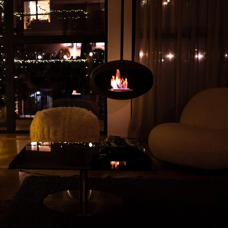 Cocoon Fires Aeris - Matte Black with Black Pole - Image 16
