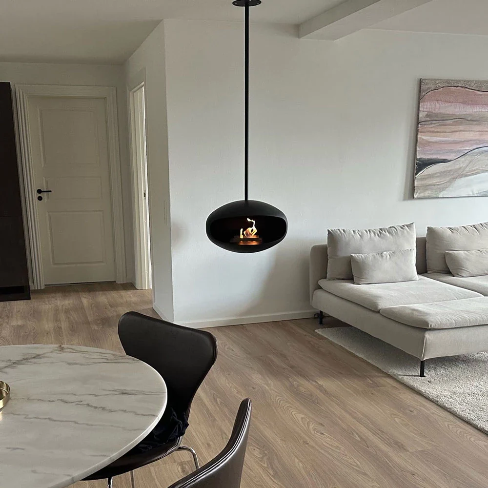 Cocoon Fires Aeris - Matte Black with Black Pole - Image 5